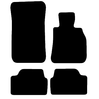 For BMW 1 Series E87 Hatchback 2003-2012 Tailored Carpet Car Mats Black 4pc • £13.99