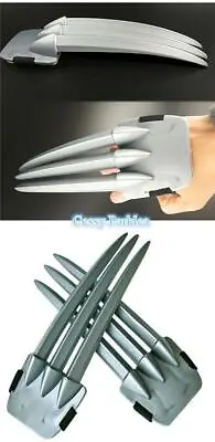 Kids Boys Teenage 2pcs X-Men Plastic Wolverine Claws Superhero Costume Accessory • $7.25