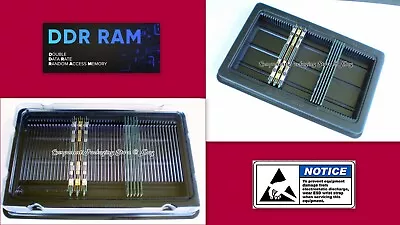 Server RDIMM Case Trays For DDR5 DDR4 DDR3 Modules -  Sold In Lot Of 2  5 12 20 • $20.97