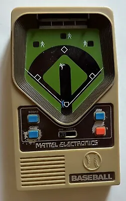 Vintage Classic Baseball Handheld Electronic Game Mattel 2001 Works • $19.99