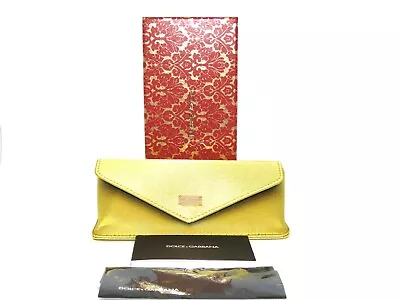 Dolce Gabbana Sunglasses Eyeglasses Large Set Case Cloth Box Booklet  D&G • $49.99