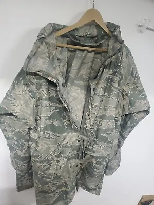 $40 • Buy US Military Tiger Stripe Abu Cam Rainsuit Jacket  Small Orc Parka Improved Rains