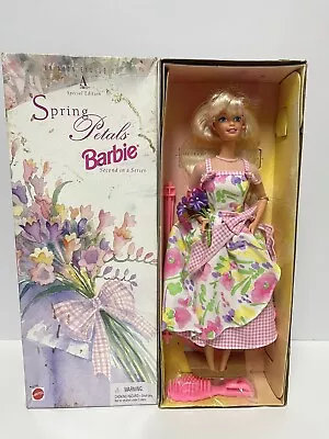 Vintage 1996 Avon Exclusive Spring Petals Barbie 2nd In Series New In Box • $20