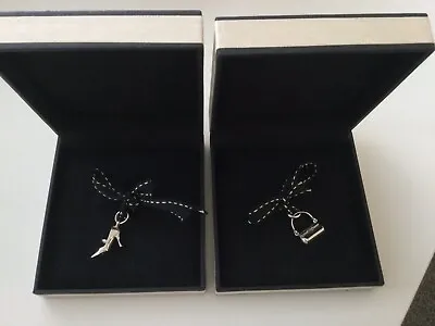 Links Of London Silver Charms Hand Bag And Stiletto Shoe New With Boxes • £34.99