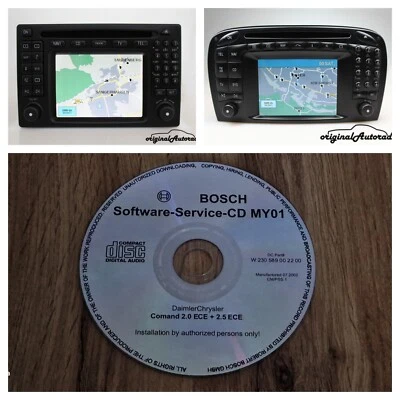 £12.97 • Buy 2001 Mercedes-Benz TELEMATICS CD/DVD W230589002200 Service CD MY