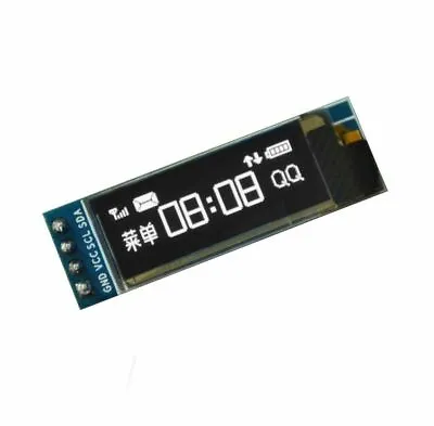 AUS STOCK - OLED Display 0.91  128x32 White I2C IIC SSD1306 Arduino Raspberry Pi • $7.73