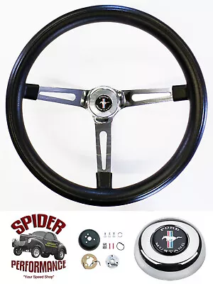 1970-1973 Mustang Steering Wheel PONY 15  MUSCLE CAR CHROME  • $179.95