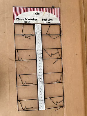 VINTAGE GATES WIPER WASHER HOSE FUEL LINE STORE DISPLAY 33x 15  AUTOMOTIVE  • $80