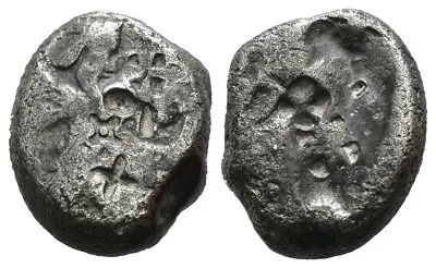 Achaemenid Silver Siglos - Sardis  505-480 BC - Darius I • $55