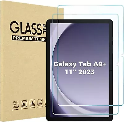 Tempered Glass For Samsung Galaxy Tab A9 Plus 11.0 Inch Tablet Screen Protector • £5.49