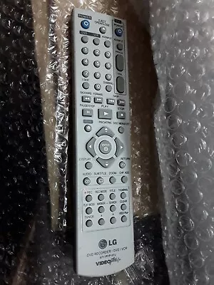 Lg Geniue Remote Control Dvd Recorder /dvd Vcr  6711r1p107j Tested Working  • £39.50