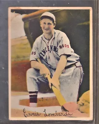 Vintage 1936 Goudey R312 Ernie Lombardi Cincinnati Reds Mlb Hof Premium • $99