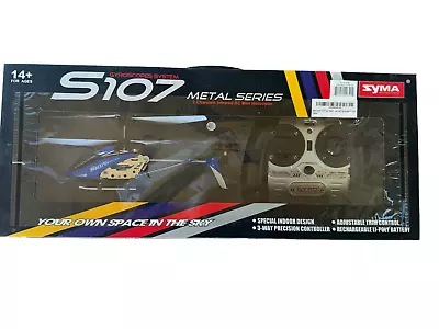 Syma Remote Controlled Helicopter - S107 • $15