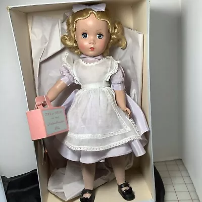 Vintage Alice In Wonderland Doll 14” Madame Alexander Hard Plastic  Doll 1951? • $150