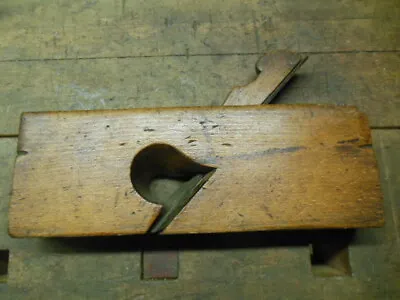 Vintage Wood Molding Plane Skew Dado 1 1/2  H L James Old Cabinet Maker Tool • $29.99