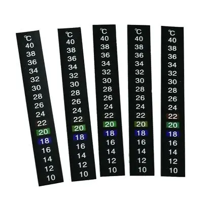 5 X Brew2Bottle LCD Home Brew Stick On Adhesive Thermometer • £3.95