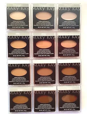 Mary Kay Endless Performance Creme To Powder Foundation .35oz Choose Your Shade! • $21.50