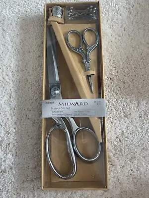 £12.99 • Buy Milward Scissor Gift Set - Pins And Thimble Included