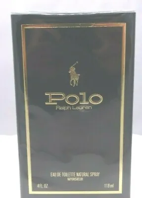 $69 • Buy Ralph Lauren Polo 4 Oz Men's Eau De Toilette Spray Cologne Vaporisateur, SEALED