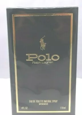 $52 • Buy Ralph Lauren Polo 4 Oz Men's Eau De Toilette Spray Cologne Vaporisateur, SEALED