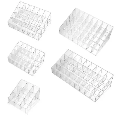 Clear Lipstick Display Holder Acrylic Cosmetic Organizer Makeup Storage Case • $10.75