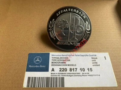 $16.99 • Buy MERCEDES BENZ Apple Tree AMG BONNET BADGE - 57MM NEW - C E S CLK AMG CLASS