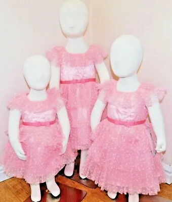 Jona Michelle Baby/infant Girls Special Occasion Party Dress 6/18 Month BNWT • £13.99