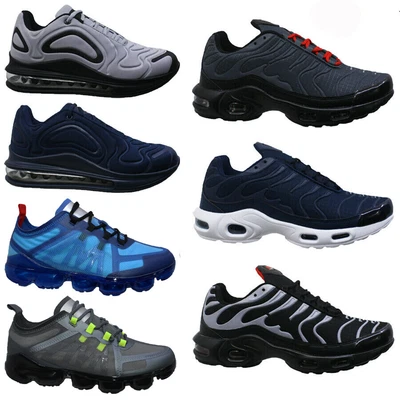 £19.95 • Buy Mens Shock Absorbing Running Trainers Casual Lace Gym Walking Sports Shoes Size