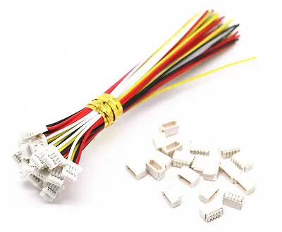 10 Sets Micro JST SH 1.0mm 4-Pin Female Connector With Wire And Male Connector  • $2.27