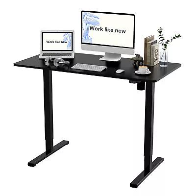 FlexiSpot Whole-Piece Electric Height Adjustable Standing Desk Home Office Desk • $99.99