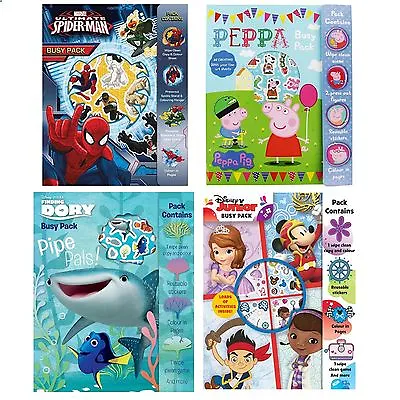 £2.89 • Buy Busy Pack Colour Activity Sets Figure Stickers Colouring Book Creative Movie TV 