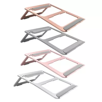 Laptop Stand Foldable Aluminum Cooling Stand For Notebook Mac-Book Tablets • $30.99