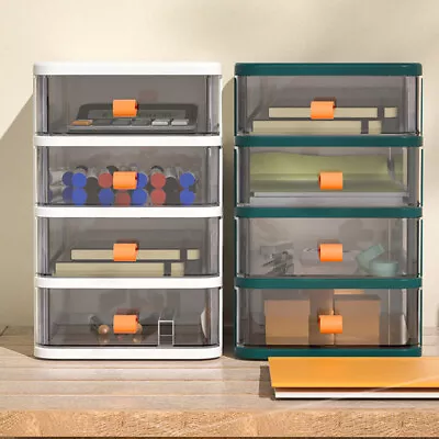 Desktop Drawer Storage Unit Mini Organizer Box Craft Office Supplies Container • £4.95