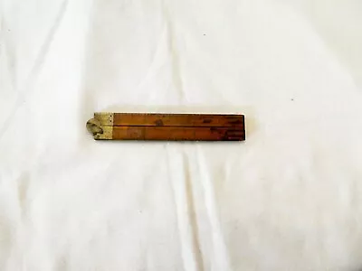 Antique  STEPHENS & CO. - RIVERTON  CT. - #  42   FOLDING RULER • $19