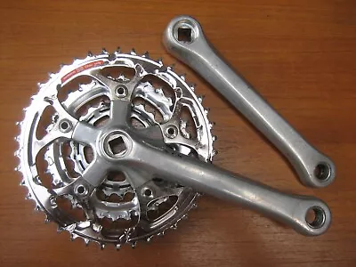 Vintage Shimano STX IG Crank Set 170 Mm FC-MC32 MTB Mountain Bike Triple Crank • $35