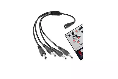 SHOCK ELECTRONIX 4-Way Power Cable FOR 9V Korg VOLCA BASS Keys SAMPLE Beats • $22.80