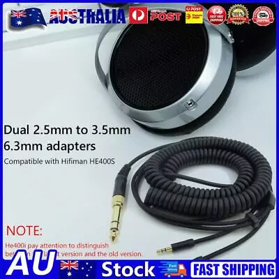 Audio Headset Spring Cable For Hifiman HE400S/HE-400I/HE560/HE-350/HE1000 Cords  • $25.69