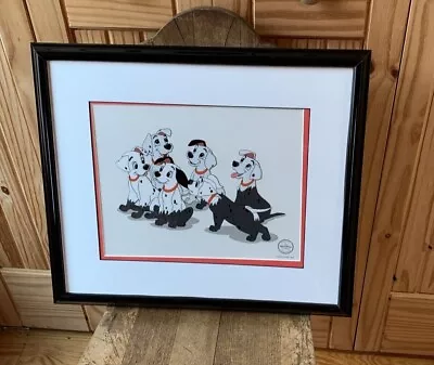  DISNEY Sericel  101 Dalmatians  Certificate Of Authenticity Signed MARC DAVIS! • $325