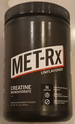 Met-Rx Creatine Monohydrate Powder Unflavored - 400 Gram 14.1 Ounces BB 6/2025 • $23.95