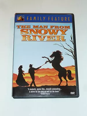 The Man From Snowy River DVD Aussie Outback Western Movie Horses Kirk Douglas! • $5.29