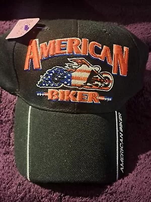 Mtorcycle Theme Ball Caps American Biker • $14.99