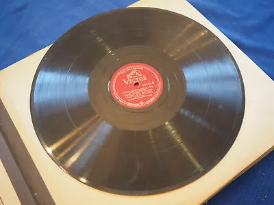 78 Rpm 12 Record Album: Victor Victrola Columbia Opera Caruso Geraldine Farr • $35