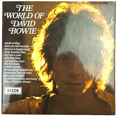 David Bowie - The World Of (Decca Records) Vinyl LP Album (SPA 58) • £0.99