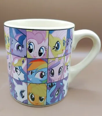 My Little Pony Friendship Is Magic Cast Portait Ceramic Coffee Mug Tea Cup 14 Oz • $10.99