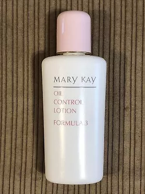 🔥 Mary Kay Oil Control Lotion Formula 3 #1068 (4 Fluid Ounces) Discontinued New • $19.99