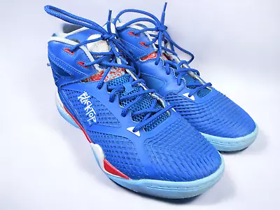 [No Insoles] Reebok Pump Blacktop Retaliate Blue Shoes Sneakers Size 11 • $74.99