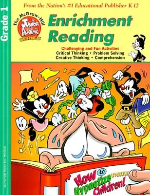 ENRICHMENT READING GRADE 1: ANIMANIACS (MCGRAW-HILL JUNIOR By Mcgraw-hill VG • $21.95