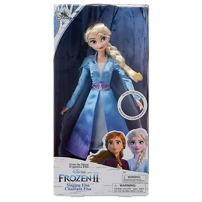 Disney Store Authentic Frozen 2 Elsa Singing Doll 11  Toy • $24.99