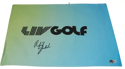 PHIL MICKELSON Signed (HYFLYERS) LIV Golf Pin Flag #18 BECKETT BAS AD27317 • $350