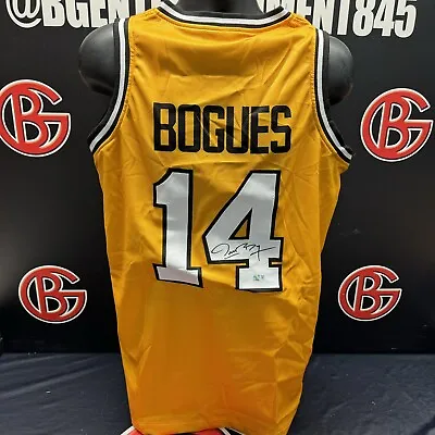 Muggsy Bogues Signed Wake Forrest Jersey Autographed Hornets Steiner CX COA • $69.99